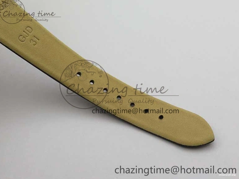 0420 StreetReady Ladies’ De Ville Trésor Diamond SS 3AF 1:1 Best Edition White MOP Dial RG Markers On Black Fabric strap Swiss Quartz 7884